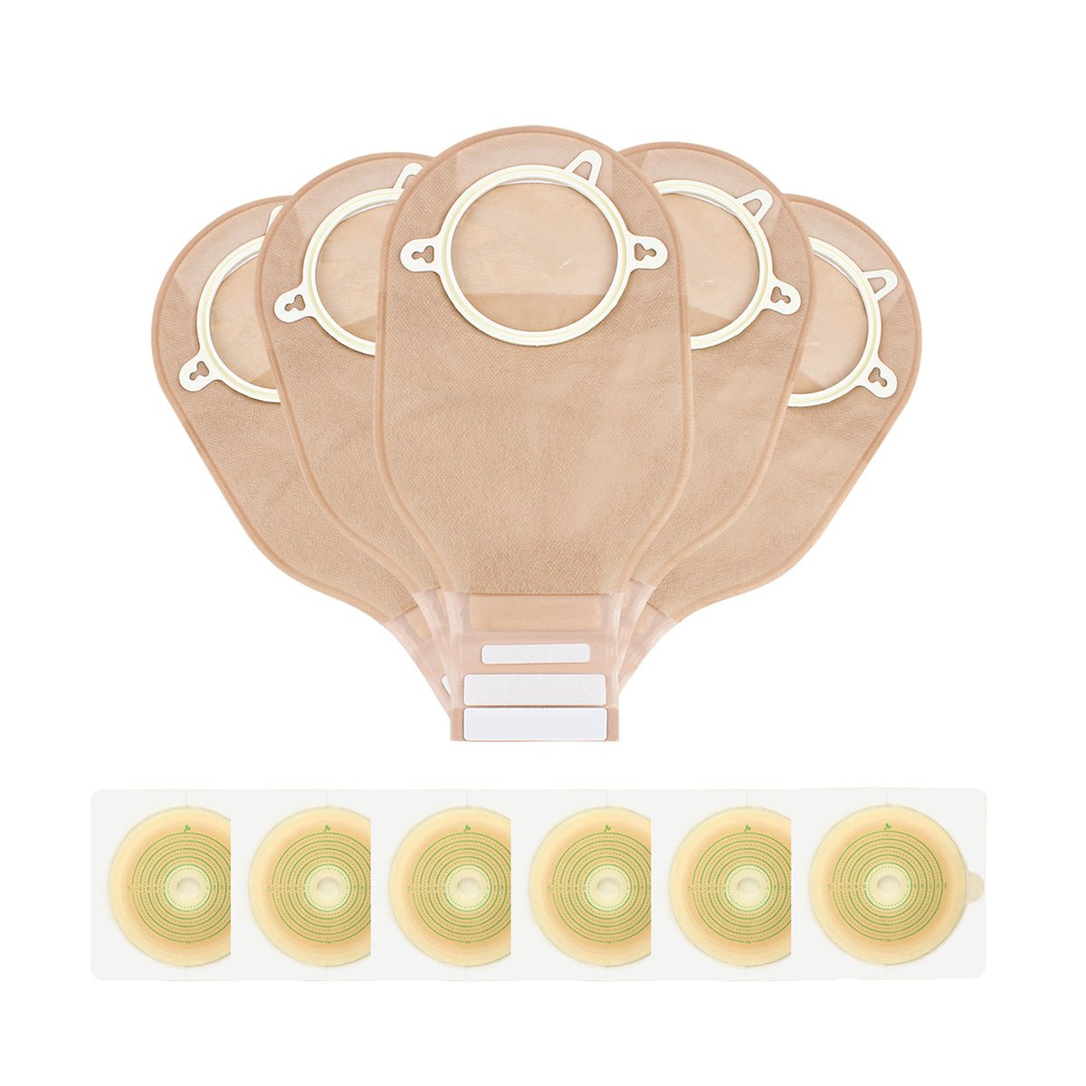 Onnohere 2-Piece Colostomy Bags  Drainable Pouches with Closure for Ileostomy Ostomy supplies