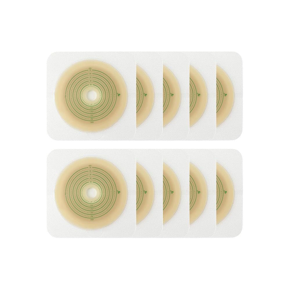 Onnohere 2-  Piece Colostomy Bags Ostomy Pouch with Clamp Closure for Ileostomy Stoma Care 22pce