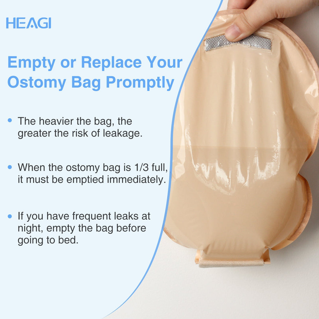Onnohere 20 Pack 105 mm Large Colostomy Bags Ostomy Drainable Pouches for Ileostomy Stoma Care