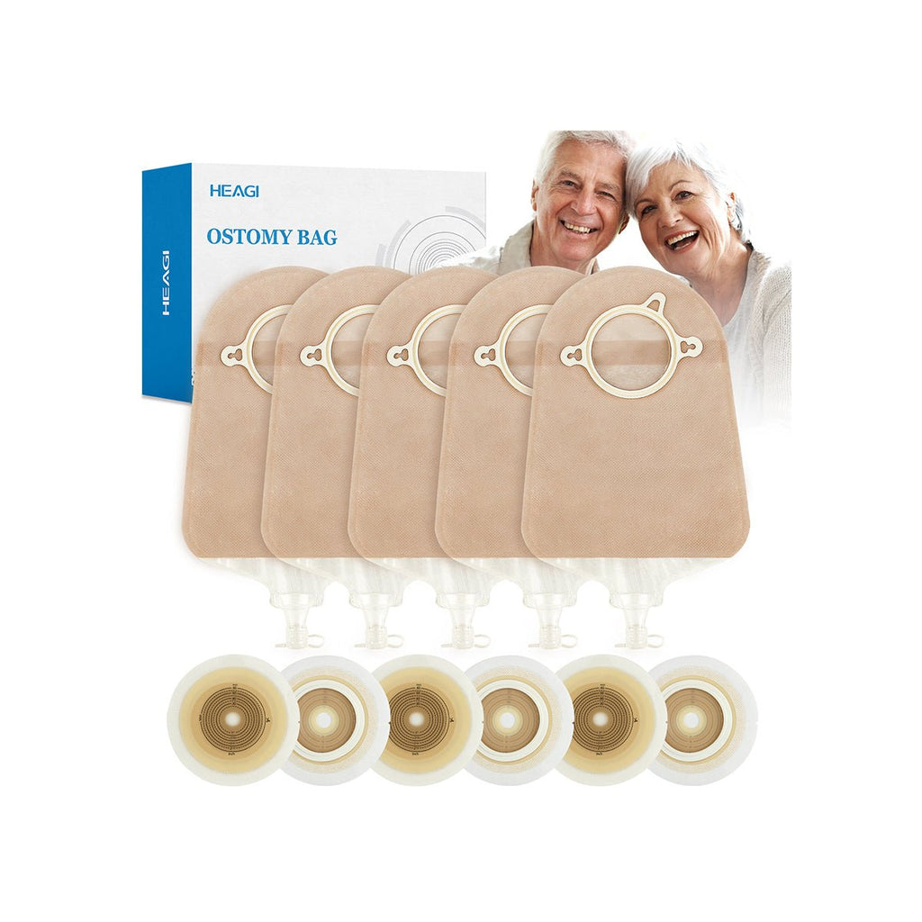 Onnohere 30 PCS Two Piece Urostomy Bag,  Reduce skin irritation