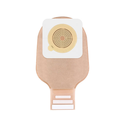 Onnohere 100 PCS Colostomy Bags, Two Piece Drainable Pouches with Closure 60mm Max, Ostomy supplies