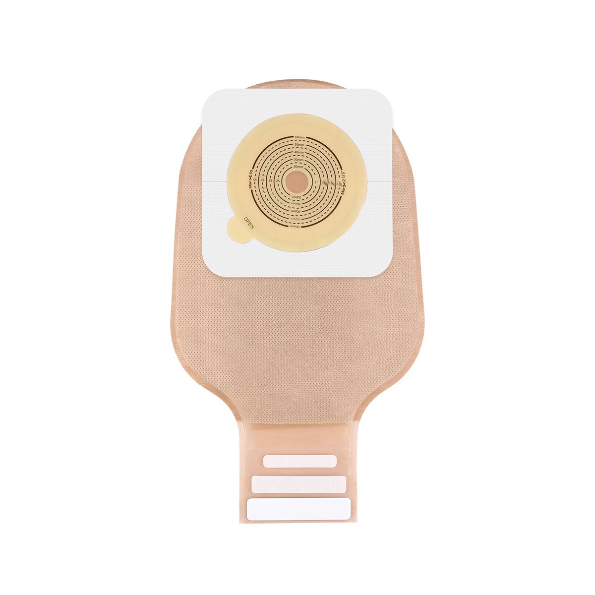 Onnohere 30pcs Two Piece Colostomy Bags Drainable Pouches with Closure for Ileostomy Ostomy supplies