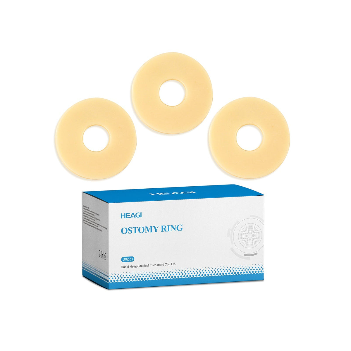 Onnohere 2mm Ostomy Barrier Rings – Hydrocolloid Moldable Seal for Leak Protection & Skin Comfort, Ostomy Care