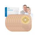 Onnohere 50 Pack Closed Ostomy Bags – One-Piece Disposable Colostomy Pouches, Cut-to-Fit 20–60mm