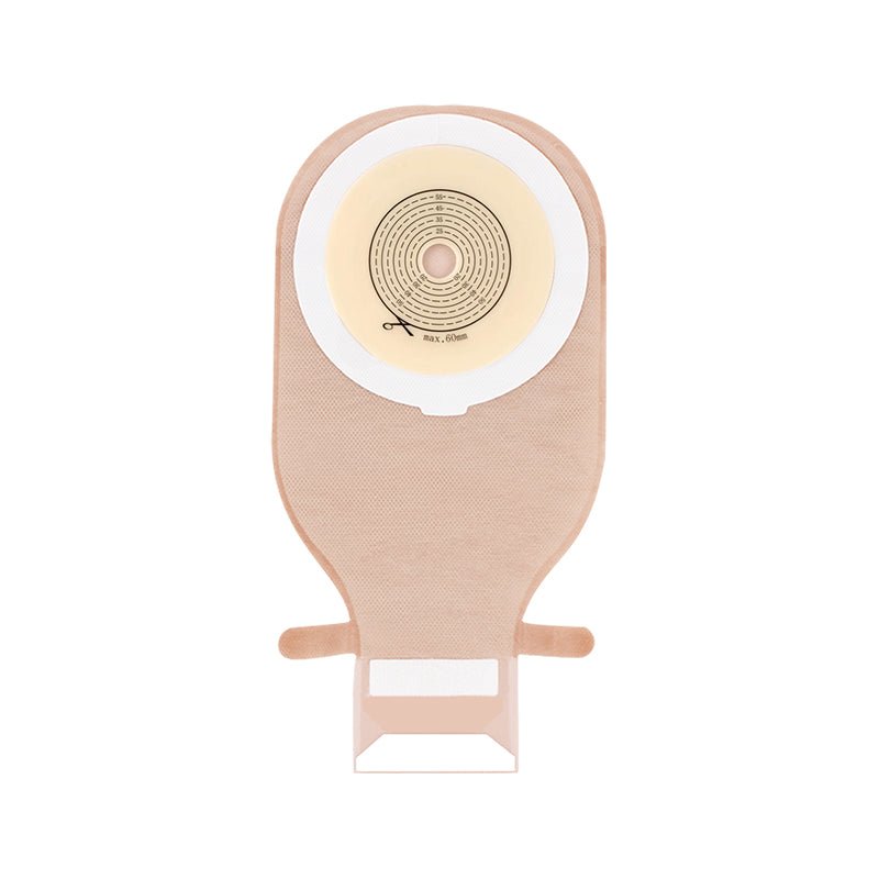 Onnohere Colostomy Bags One Piece Ostomy Drainable Pouch with Closure For Ileostomy,  Stoma Care Supplies