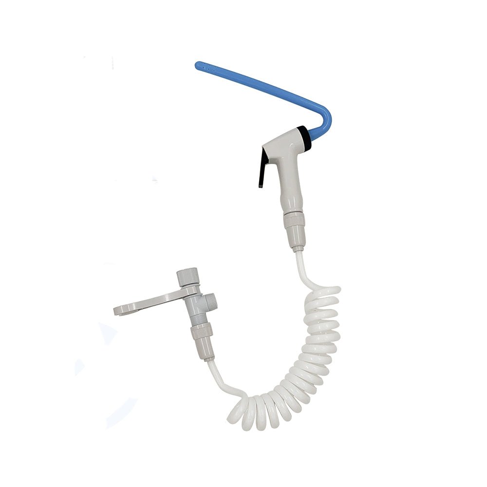 Onnohere Ostomy Bag Cleaning Tool - Colostomy Bag Flusher - Universal Fit with Easy Attachment for Toilet Inlet or Tap 20mm