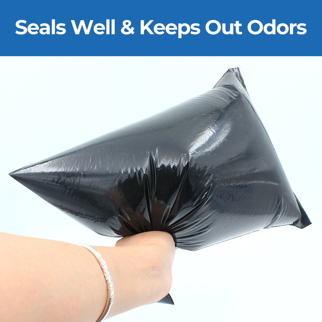 Onnohere 100 Pack Ostomy Pouch Disposal Bags Eco-Friendly High-Sealing Odor Control