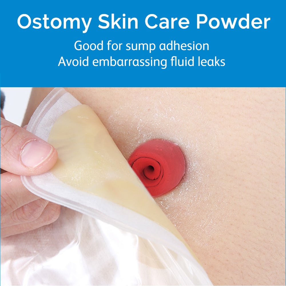 Onnohere Stoma Powder, Ostomy Skin Care Powder, Protects Skin Keep Dry Ostomy Powder Adapt Stoma Powder (25g)