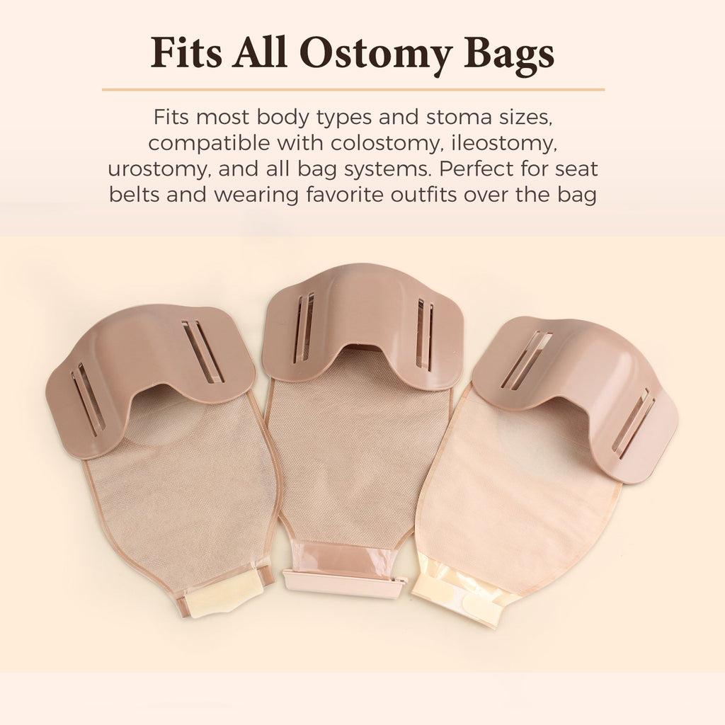 Onnohere Stoma Shield, Stoma Guard Ostomy Armor Anti-Collision Sports Work Protection Shield,  Fits Colostomy, Ileostomy & Urostomy Bags