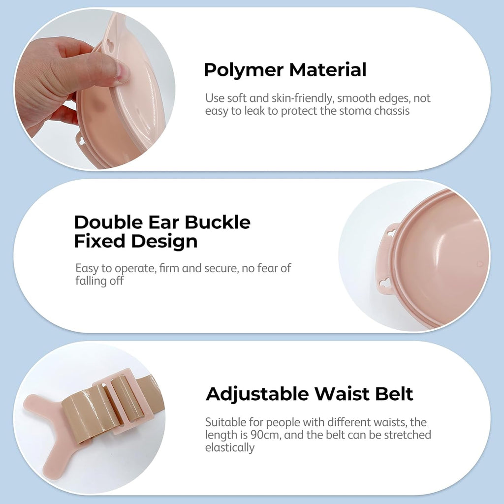 Onnohere Ostomy Shower Cover Waterproof Ostomy Supplies Bath Cover